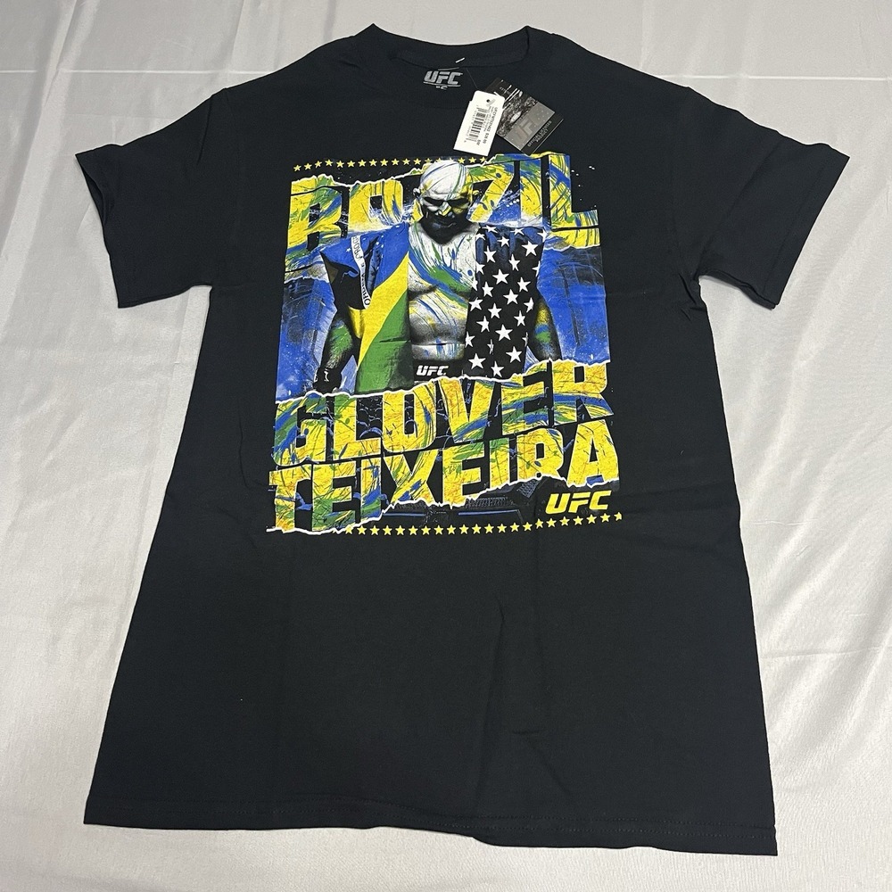 UFC Brazil Glover Teixeira T Shirt Adult Size Small NWT